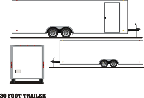 ENCLOSED 30 FT TRAILER